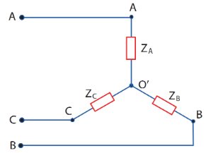 Công nghệ 12, Tải điện nối hình sao không có dây trung tính