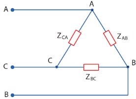 Công nghệ 12, Tải điện nối hình tam giác