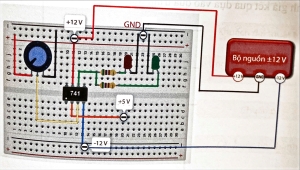 Công nghệ 12, Sơ đồ mạch lắp ráp