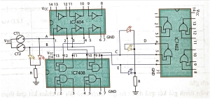 Công nghệ 12, Sơ đồ mạch so sánh với các chân đấu của 3 loại IC