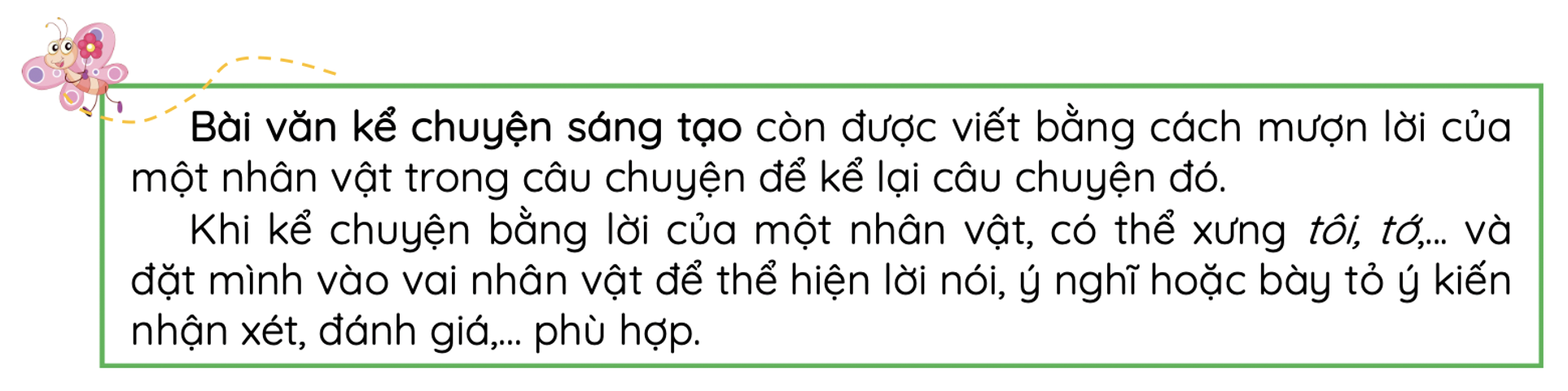 Ghi nhớ văn kể chuyện sáng tạo