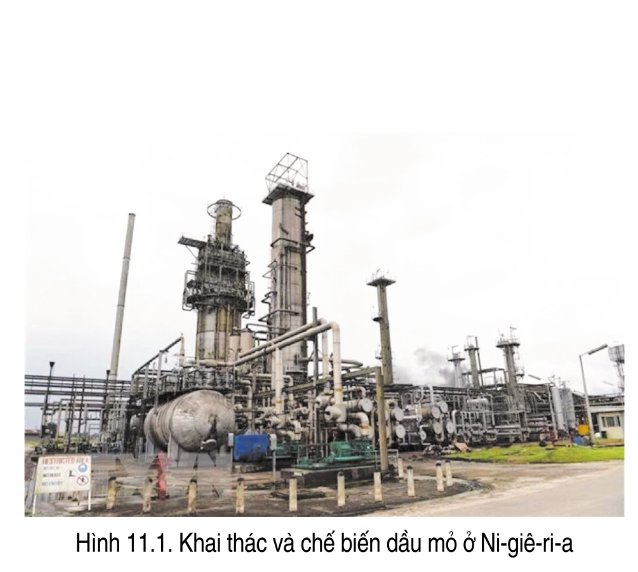 Khai thác và chế biến dầu mỏ ở Ni-giê-ri-a