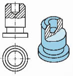 Công nghệ 10, hình cắt cục bộ