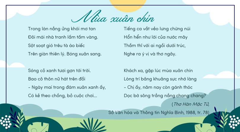 Hình ảnh quen thuộc 