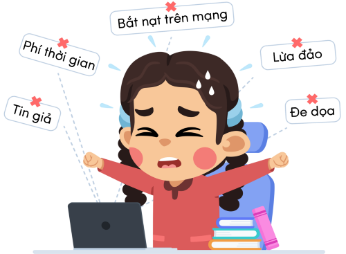 Bạn nhỏ gặp rắc rối