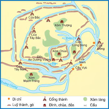 Sơ đồ, Lịch sử và Địa lí lớp 4, OLM