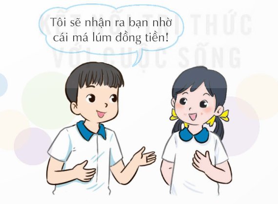 Chơi trò chơi Tôi nhận ra bạn nhờ điều gì?