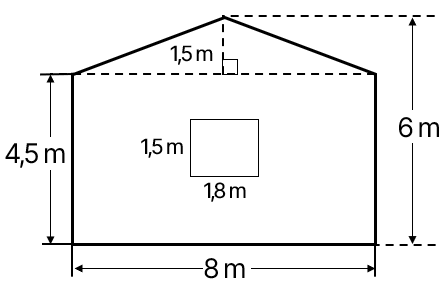 toán lớp 5, tính diện tích, olm