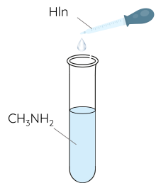 Hóa học 12, Methylamine tác dụng với HCl