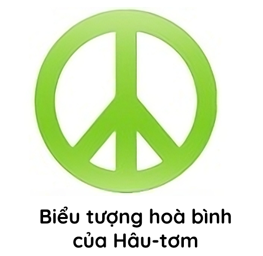 Biểu tượng hoà bình của Hâu-tơm