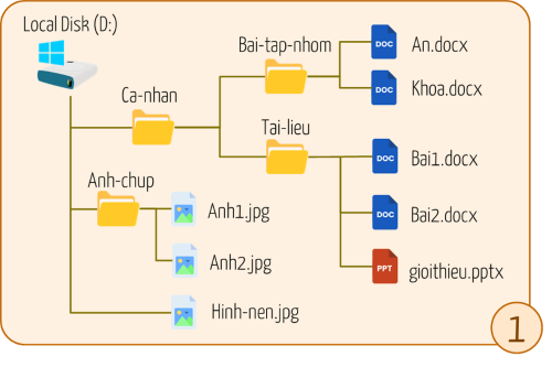 Cây thư mục 1