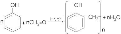 Hóa học 12, Điều chế poly(phenol formaldehyde)