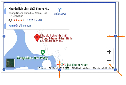 Điều chỉnh kích thước 