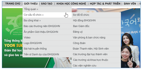 Thanh điều hướng nhiều cấp