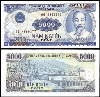 tiền việt nam olm