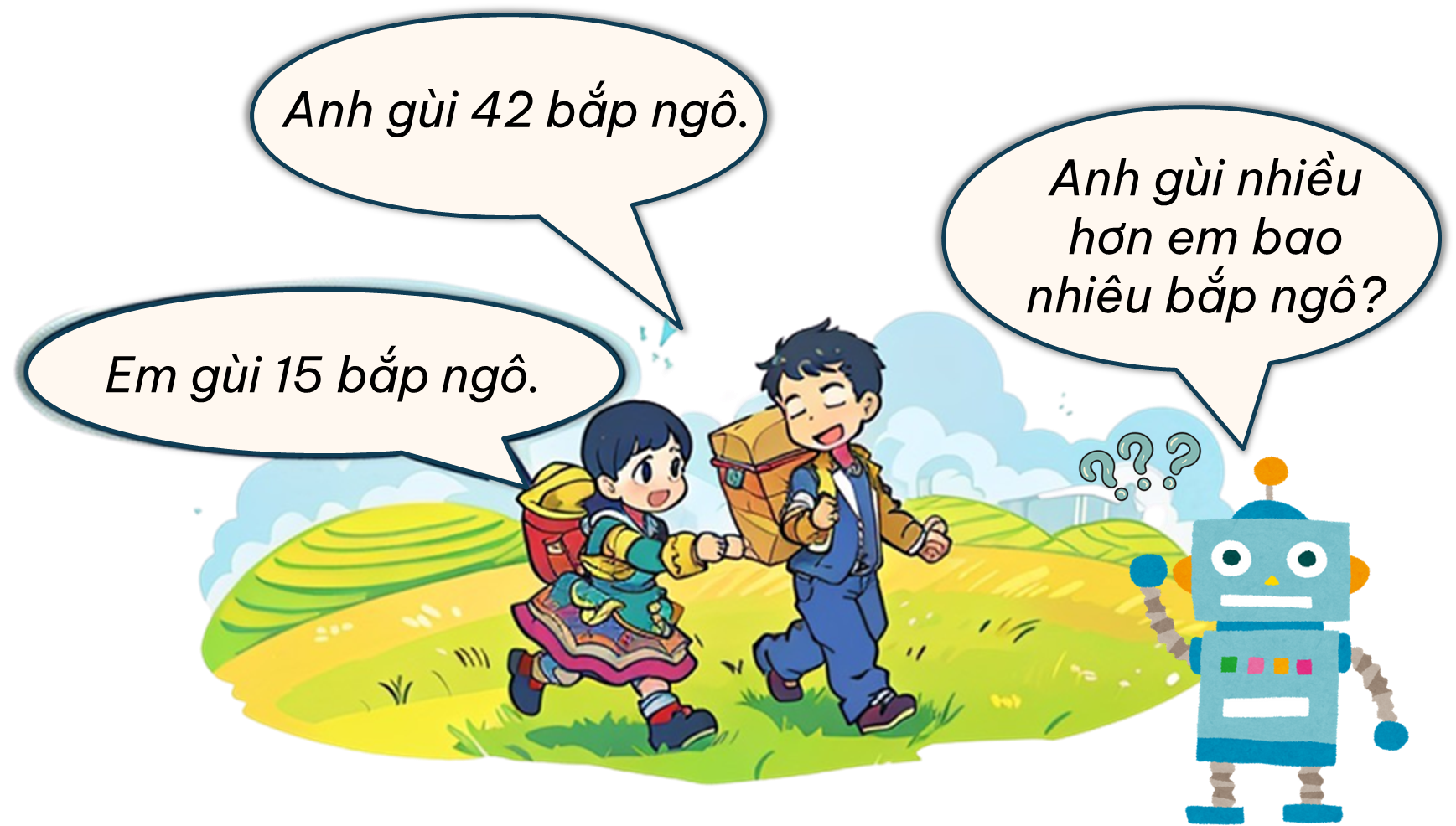 toán lớp 5, phép trừ có nhớ, olm