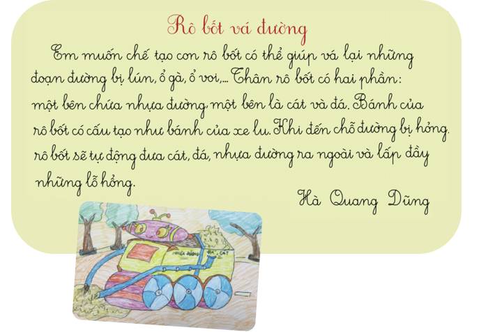 rô bốt vá đường