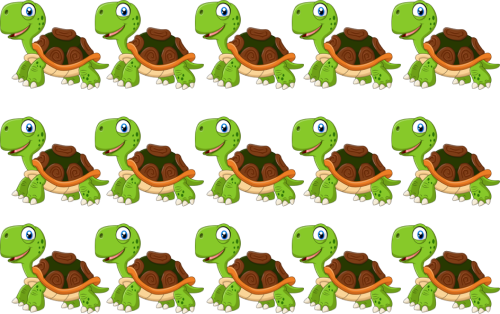 15 turtles olm
