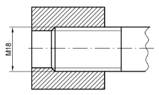 Công nghệ 10, vẽ quy ước mối ghép ren