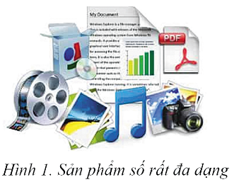 Sản phẩm số rất đa dạng