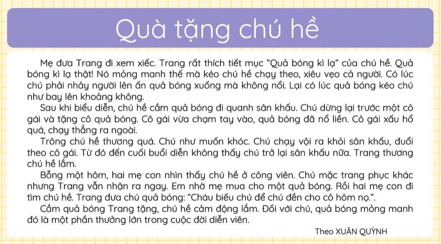 quà tặng chú hề