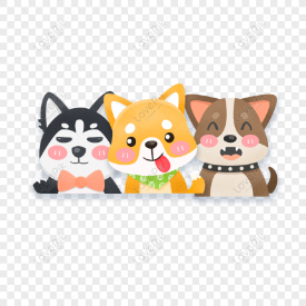 Nguyễn Gia Hân - Three cute puppies